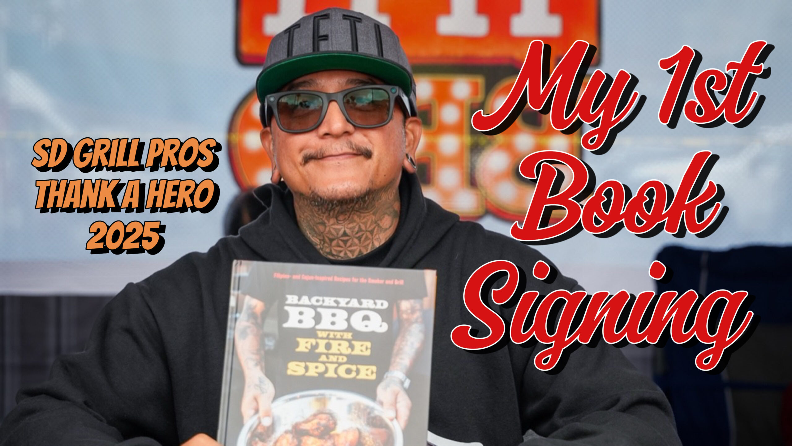My 1st Cookbook Sighning!